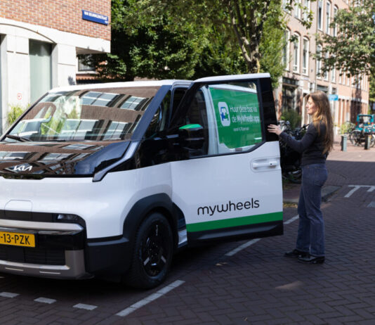 Grote spullen vervoeren: MyWheels plaatst elektrische deelbusjes in Haarlem