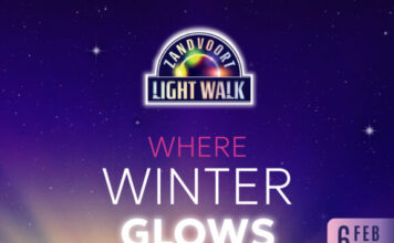 Winterse lichtmagie aan de kust tijdens de Zandvoort Light Walk