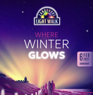 Winterse lichtmagie aan de kust tijdens de Zandvoort Light Walk