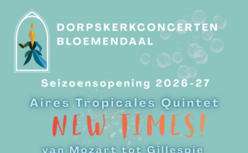 Tropische verrassingen tijdens seizoensopening in Dorpskerk Bloemendaal