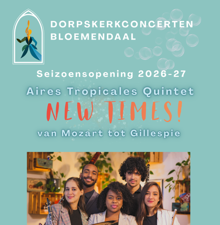Tropische verrassingen tijdens seizoensopening in Dorpskerk Bloemendaal