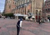 Sla een balletje tussen de boeken en fietsen tijdens het eerste Stadsgolftoernooi in Haarlem Ingezonden foto JCI.