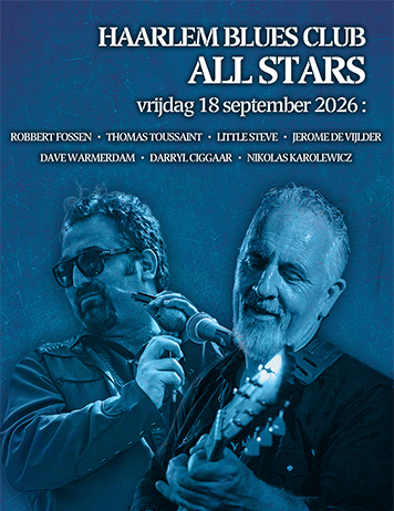 Haarlem Blues Club viert tienjarig jubileum met all-star formatie