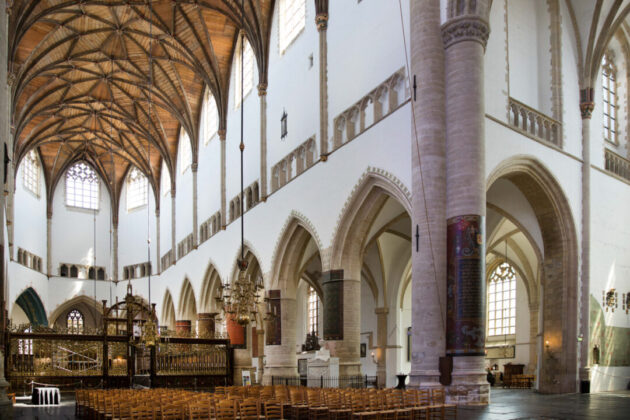 Interieur koor - Bavo. Fotografie: Chris Hoefsmit.