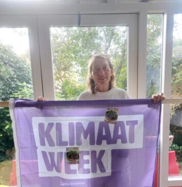 Drie gedreven Klimaatburgemeesters inspireren Haarlem tijdens de Nationale Klimaatweek Yolande Koot. Ingezonden foto Klimaatweek.