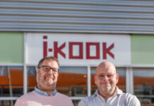 Nieuwe keukenzaak aan de Kuipersweg: I-KOOK opent vestiging in Haarlem Alex de Bruijn en Normen Bouhuis.