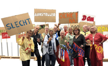 Haarlems zanggezelschap Atafel! viert tienjarig bestaan met moderne opera ‘Karin en Abel’ K&A