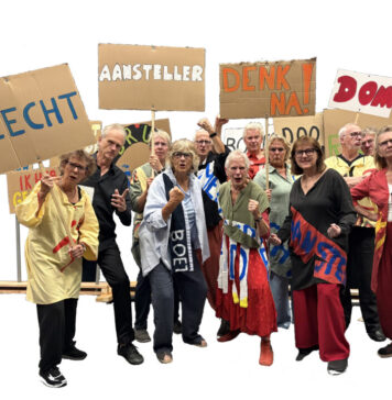 Haarlems zanggezelschap Atafel! viert tienjarig bestaan met moderne opera ‘Karin en Abel’ K&A