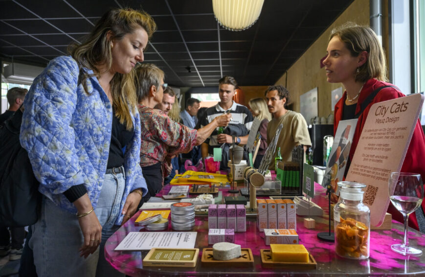 Historische Vleeshal op de Grote Markt ruim twee maanden lang het decor voor Circulaire Pop-up