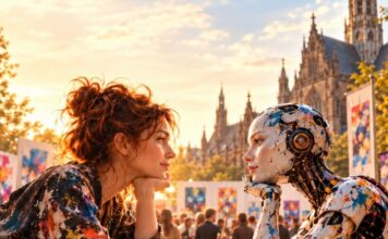 Eerste internationale AI Kunst Prijs ‘Human After All’ wordt uitgereikt in De Koepel Ingezonden afbeelding Stichting CultuurKoepel.