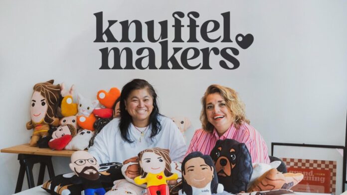 Knuffelmakers. Ingezonden foto. Knuffelmakers. Ingezonden foto.